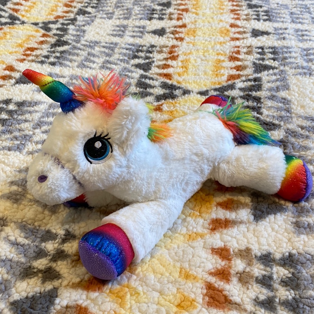 Light up unicorn plush